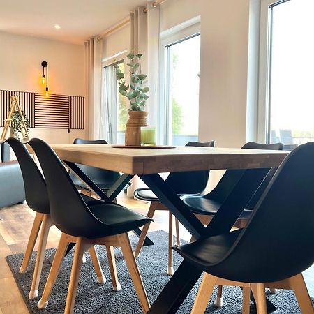 Grosse Wohnung Wellness + Sauna + Netflix Petershagen Buitenkant foto