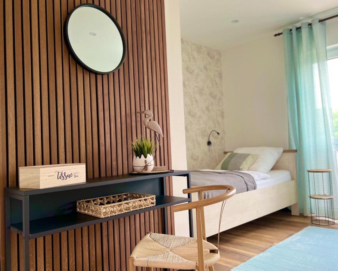 Grosse Wohnung Wellness + Sauna + Netflix Petershagen Buitenkant foto