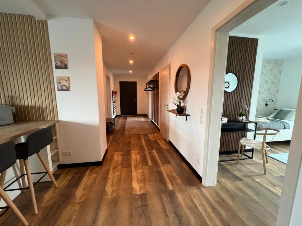 Grosse Wohnung Wellness + Sauna + Netflix Petershagen Buitenkant foto