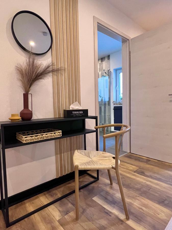 Grosse Wohnung Wellness + Sauna + Netflix Petershagen Buitenkant foto