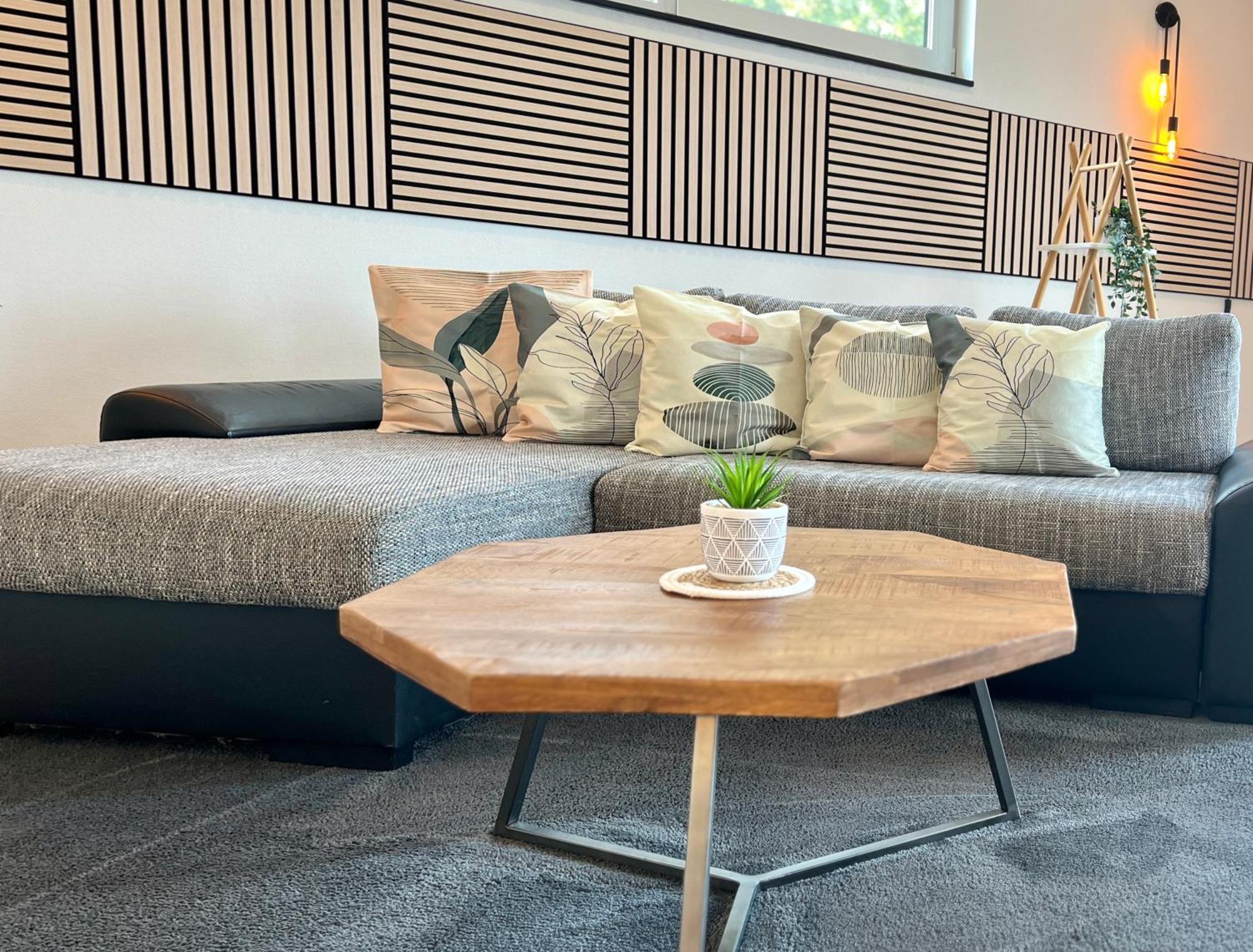 Grosse Wohnung Wellness + Sauna + Netflix Petershagen Buitenkant foto